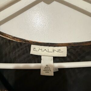 Emaline Brown Women's Blouse